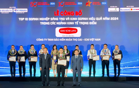 Dai-ichi Life Việt Nam vinh dự đạt giải thưởng kép tại Diễn đàn Doanh nghiệp Việt Nam - Sáng tạo và Kinh doanh hiệu quả năm 2024