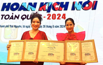 Vở “Hai người mẹ” của sân khấu Trịnh Kim Chi đạt huy chương bạc Liên hoan kịch nói toàn quốc 2024