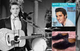Đấu giá đôi giày tồn tại hơn 70 năm của huyền thoại Elvis Presley