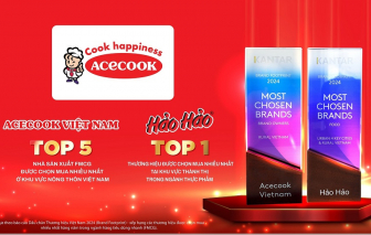 Aceook Việt Nam và Mì Hảo Hảo - Giữ vững vị trí Top những thương hiệu FMCG được chọn mua nhiều nhất