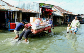 Hơn 2 triệu người ở Bangladesh bị ảnh hưởng do lũ lụt