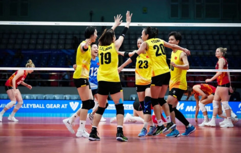 Thắng tuyển Bỉ, bóng chuyền nữ Việt Nam giành Huy chương Đồng lịch sử ở FIVB Challenger Cup