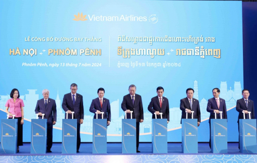 Vietnam Airlines mở đường bay thẳng Hà Nội - Phnom Penh