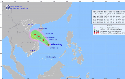 Áp thấp nhiệt đới trên Biển Đông