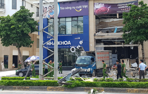 Nổ lớn tại quán ăn sắp khai trương ở Vĩnh Phúc, 7 người bị thương