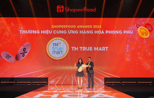 TH true mart giành chiến thắng hạng mục “Thương hiệu cung ứng hàng hóa phong phú” trên sàn thương mại điện tử hàng đầu Việt Nam