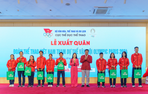 Nestlé MILO đồng hành cùng Đoàn thể thao Việt Nam tham dự Olympic và Paralympic Paris 2024