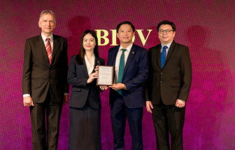 BIDV nhận 2 giải thưởng quốc tế uy tín dành cho sản phẩm dịch vụ doanh nghiệp