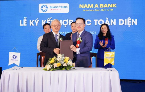 Nam A Bank đồng hành kiến tạo nền giáo dục trọng trách