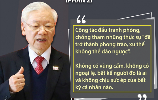 Những chỉ đạo quyết liệt của Tổng bí thư Nguyễn Phú Trọng về phòng, chống tham nhũng