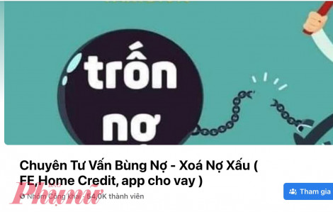 Đáng lo ngại về các nhóm hướng dẫn “bùng nợ” trên mạng xã hội