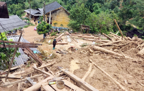 Bản vùng cao phía Bắc tang thương sau lũ quét