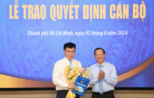 Ông Trương Minh Huy Vũ làm Viện trưởng Viện Nghiên cứu Phát triển TPHCM