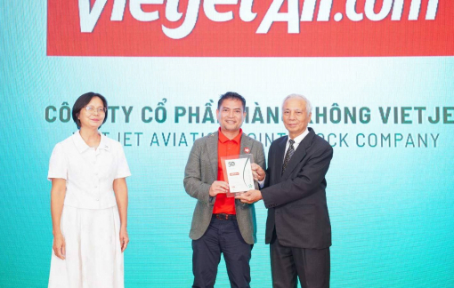 Vietjet được vinh danh trong Top 50 doanh nghiệp phát triển bền vững tiêu biểu 2024