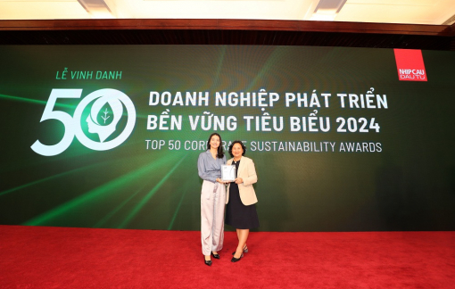 Mondelez Kinh Đô đạt Top 50 doanh nghiệp phát triển bền vững tiêu biểu