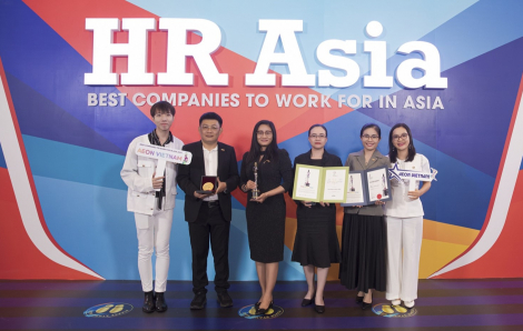 AEON Việt Nam nhận liên tiếp 2 giải thưởng tại HR Asia Award 2024