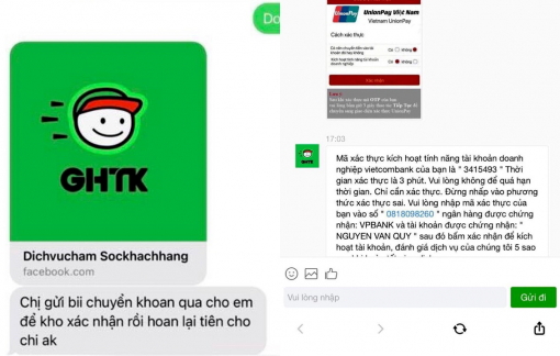 Giả danh shipper để lừa tiền người mua hàng online