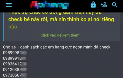 Hàng loạt số điện thoại của cư dân một chung cư bị công khai lên “web đen”