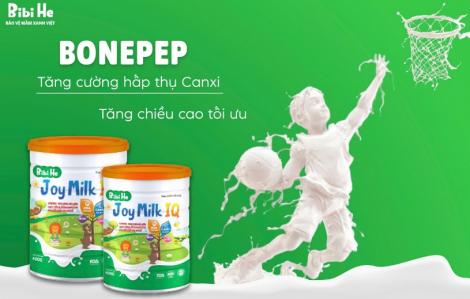 Tăng chiều cao tối ưu cho trẻ với bonepep - peptide từ lòng đỏ trứng