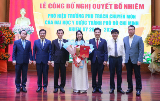 Bác sĩ Vương Thị Ngọc Lan làm Phó hiệu trưởng Trường đại học Y Dược TPHCM