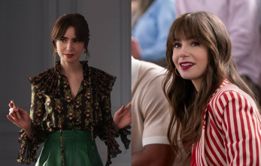 Phong cách trang điểm của Lily Collins trong ''Emily in Paris'' mùa 4