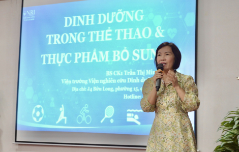 Quỹ Phát triển Tài năng Việt tài trợ khóa học dinh dưỡng cho các vận động viên