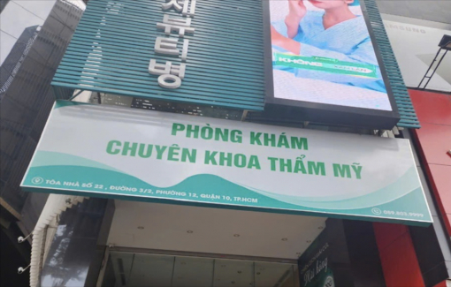 Cơ sở thẩm mỹ “chui” gây tai biến, bật chuông báo cháy trốn chạy khi bị kiểm tra