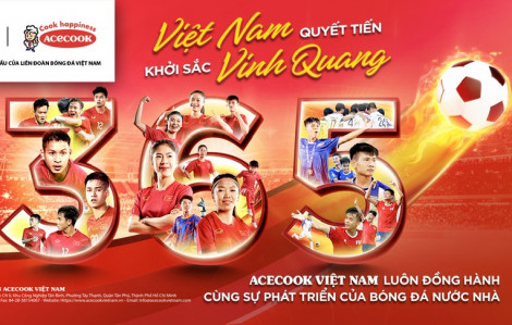 Acecook Việt Nam chia sẻ tình yêu bóng đá và đẩy mạnh các hoạt động mua sắm “an toàn - an tâm” qua Facebook fanpage "Acecook - Happiness & More"