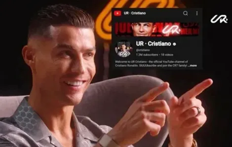 Ronaldo lập kỷ lục hơn 12 triệu người đăng ký kênh YouTube chỉ sau 14 tiếng