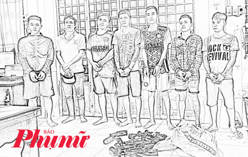 Bắt 7 thanh niên cưỡng đoạt tài sản trên vùng biển Kiên Giang