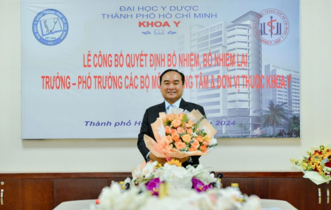 Đại học Y Dược TPHCM bổ nhiệm PGS - TS - BS Phạm Hiếu Liêm làm Trưởng bộ môn Tạo hình Thẩm mỹ