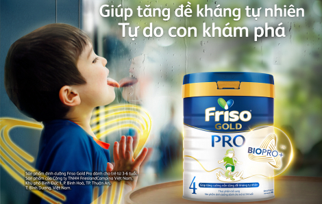 Friso hợp tác với chuỗi KhangBaby phân phối FRISO GOLD PRO siêu cao cấp giúp trẻ tăng đề kháng tự nhiên