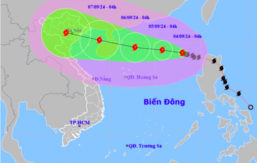 9 tỉnh, thành cho học sinh nghỉ tránh bão Yagi