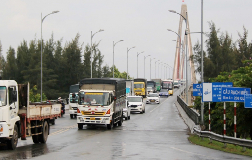 Ngày 10/9 sẽ sửa chữa mặt cầu Rạch Miễu