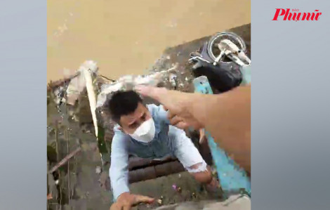 Nhân chứng kể lại giây phút cứu người trong vụ sập cầu Phong Châu