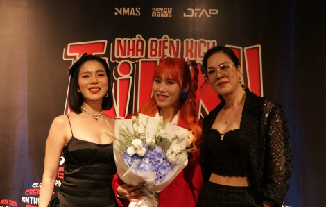 Thu Phương, Lệ Quyên thân thiết cùng tân binh mới “chào sân"