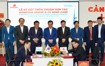 Đồng Tâm Group ký kết cho Tập đoàn CS Wind thuê đất đầu tư nhà máy sản xuất thiết bị điện gió