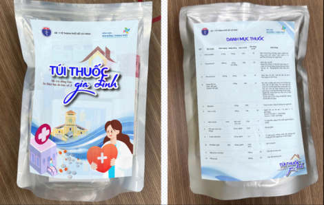 30.000 túi thuốc gia đình, mang yêu thương từ TPHCM ra miền Bắc
