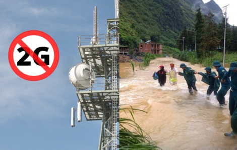 Lùi thời gian tắt sóng 2G để khắc phục hậu quả bão số 3