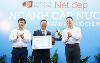 Trao giải “Nét đẹp ngành cấp nước thành phố Hồ Chí Minh”