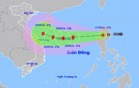 Huy động 10 trực thăng và hơn 260.000 cán bộ, chiến sĩ ứng phó với áp thấp nhiệt đới