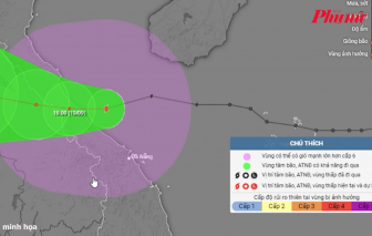 Bão số 4 có hoàn lưu bão bao trùm rất rộng, người dân không nên chủ quan