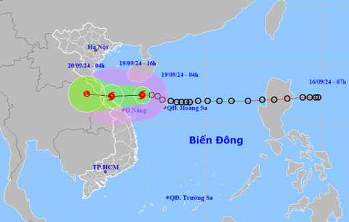 Cân nhắc cho học sinh nghỉ học để tránh bão số 4 khi cần thiết