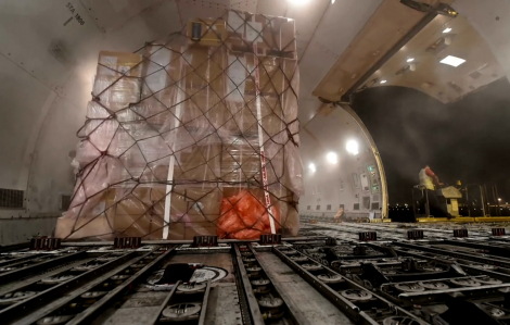 Tối nay 20/9, 35 tấn hàng của Nga cứu trợ bão lũ sẽ hạ cánh ở Nội Bài