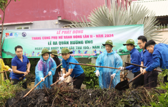 Cùng hướng đến lối sống xanh, chăm lo người yếu thế