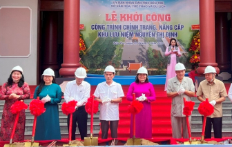 Khởi công chỉnh trang, nâng cấp Khu lưu niệm Nữ tướng Nguyễn Thị Định