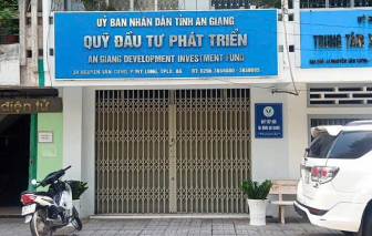 Quỹ Đầu tư Phát triển An Giang có nợ xấu đến 43 tỉ đồng