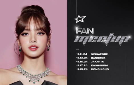 Lisa của nhóm BlackPink thông báo tổ chức fan meeting tại châu Á