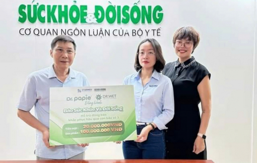 Tập đoàn Dược phẩm STARMED chung tay sẻ chia cùng đồng bào vùng lũ