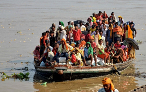 Ít nhất 46 người đuối nước trong lễ hội của người Hindu ở Ấn Độ